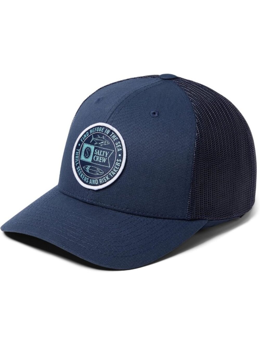Retro Trucker Hat - Adjustable 6 Panel Snapback - Beach Lifestyle Headwear
